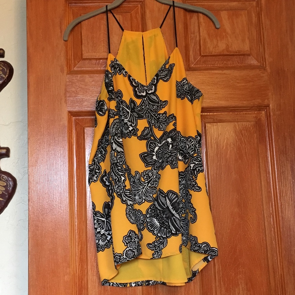 Express golden yellow and black 🐝 tank